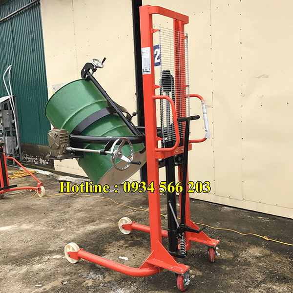 Xe Nâng Di Chuyển Phuy Tải Trọng 350kg Xe Nâng Di Chuyển Phuy Tải Trọng 350kg