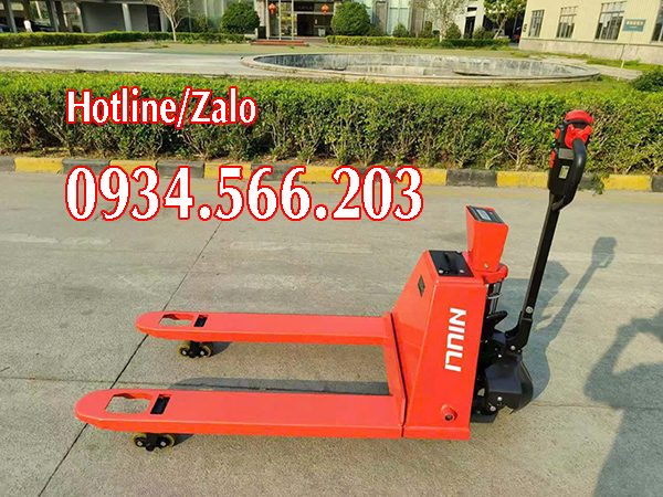 Xe Nâng điện Gắn Cân