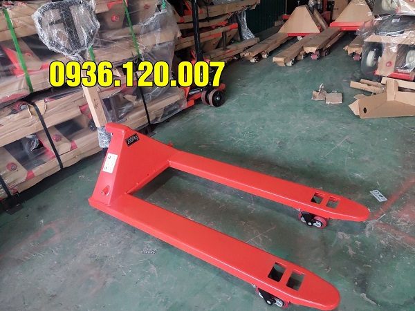 Xe nâng tay cơ khí 2000kg càng rộng Niuli Xe nâng tay cơ khí 2000kg càng rộng Niuli